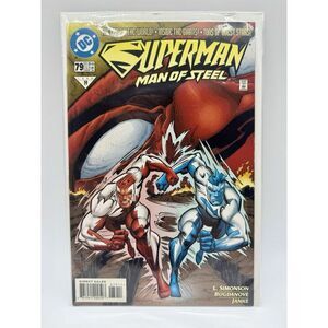 1998 DC Comics Superman Man of Steel No. 79 Comic Book Bagged And Boarded